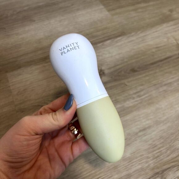 Vanity Planet Facial Scrubbing Brush Electric Skincare Self Care White Tan - Picture 6 of 14